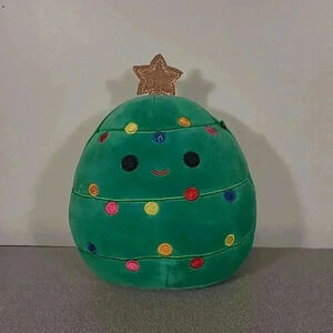 Squishmallow  CAROL Christmas Tree Lights Star 4” Mini Plush